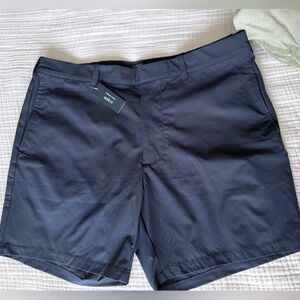 J. Crew Navy Tech Shorts 7"inseam 35"Waist NWT